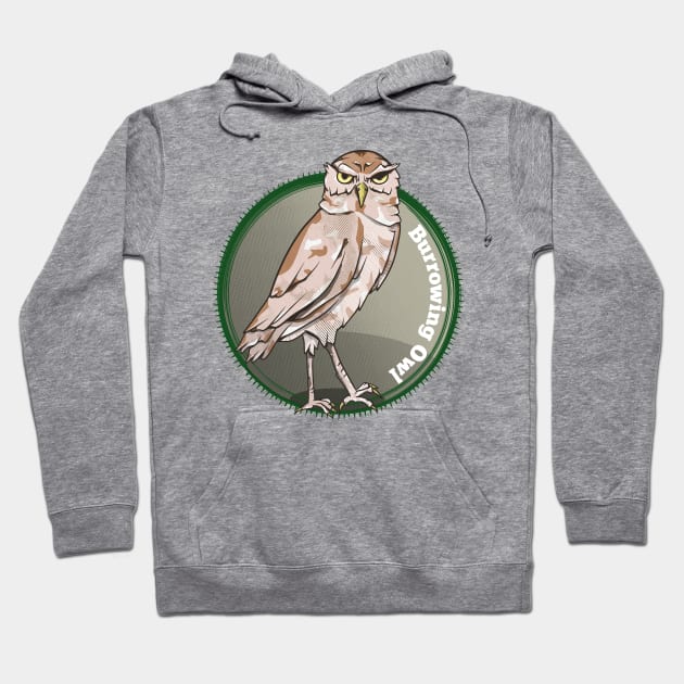 Burrowing Owl Hoodie by mailboxdisco